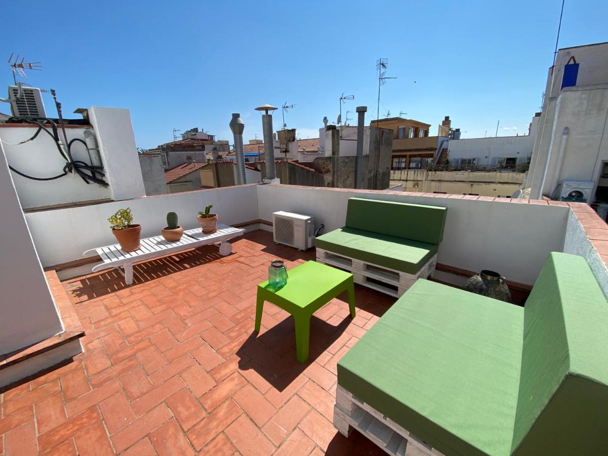 Amazing 2 Bedroom Apartment With Big Sun Terrace Sitges Centre Beach Eksteriør bilde